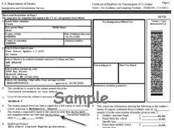 Что такое форма I-20 (Certificate of Eligibility)? Что такое форма I-20 (Certificate of Eligibility)?