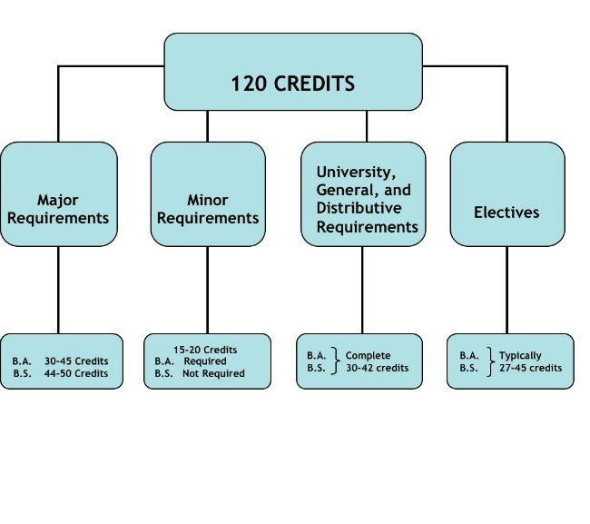 Структура системы образования США: системы кредитов