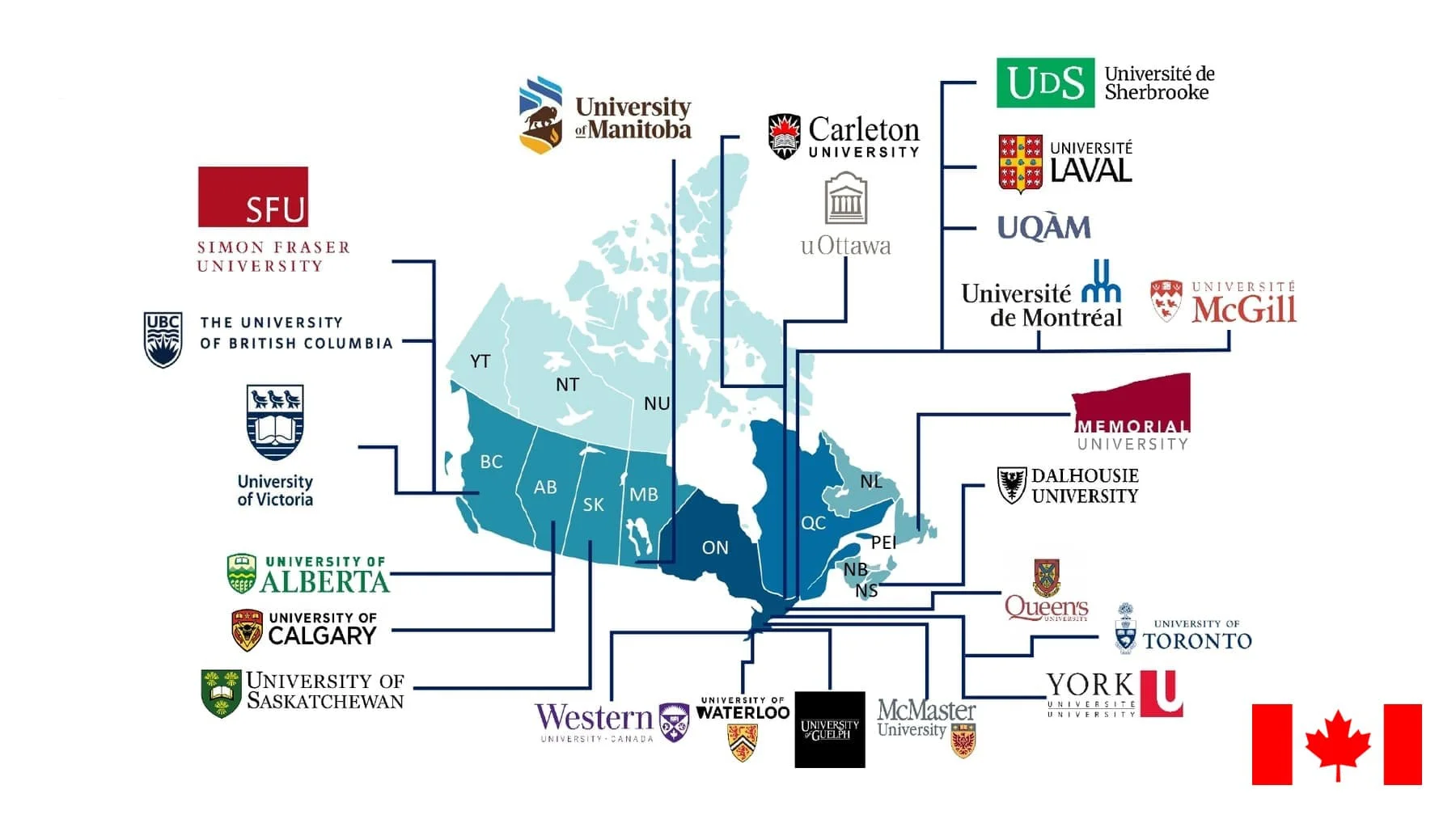 ТОП 20 університетів Канади у 2024 році